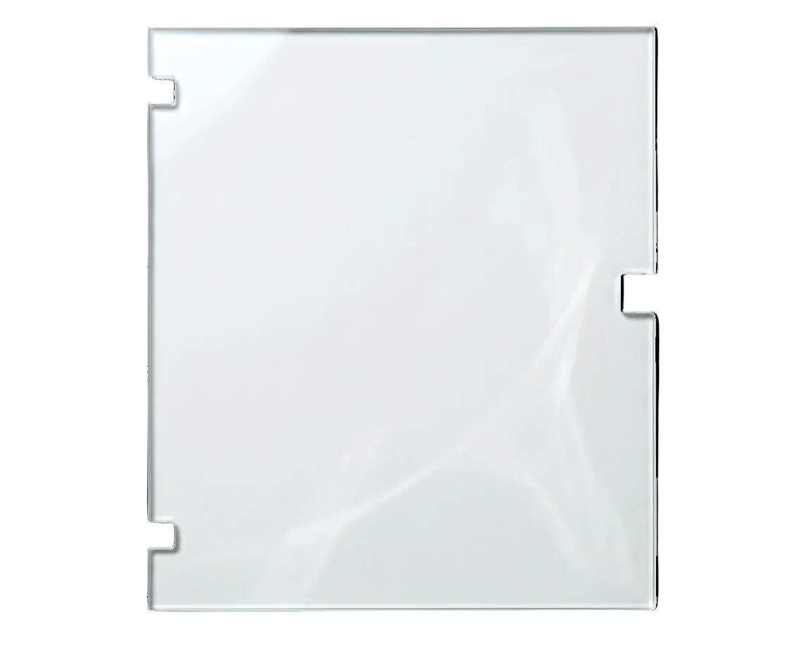 Enduroshield Coated Toughened Soft Close Hinge Frameless Glass Gate Panel 12mm(T) x 1200mm (H)