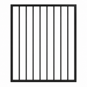 Aluminium flat top pool fence gate, 970x1200mm - Click Fencing Perth