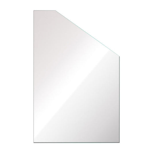 Toughened Frameless Glass Pool Fence Raked Panel 12mm (T) x 1200mm (H)