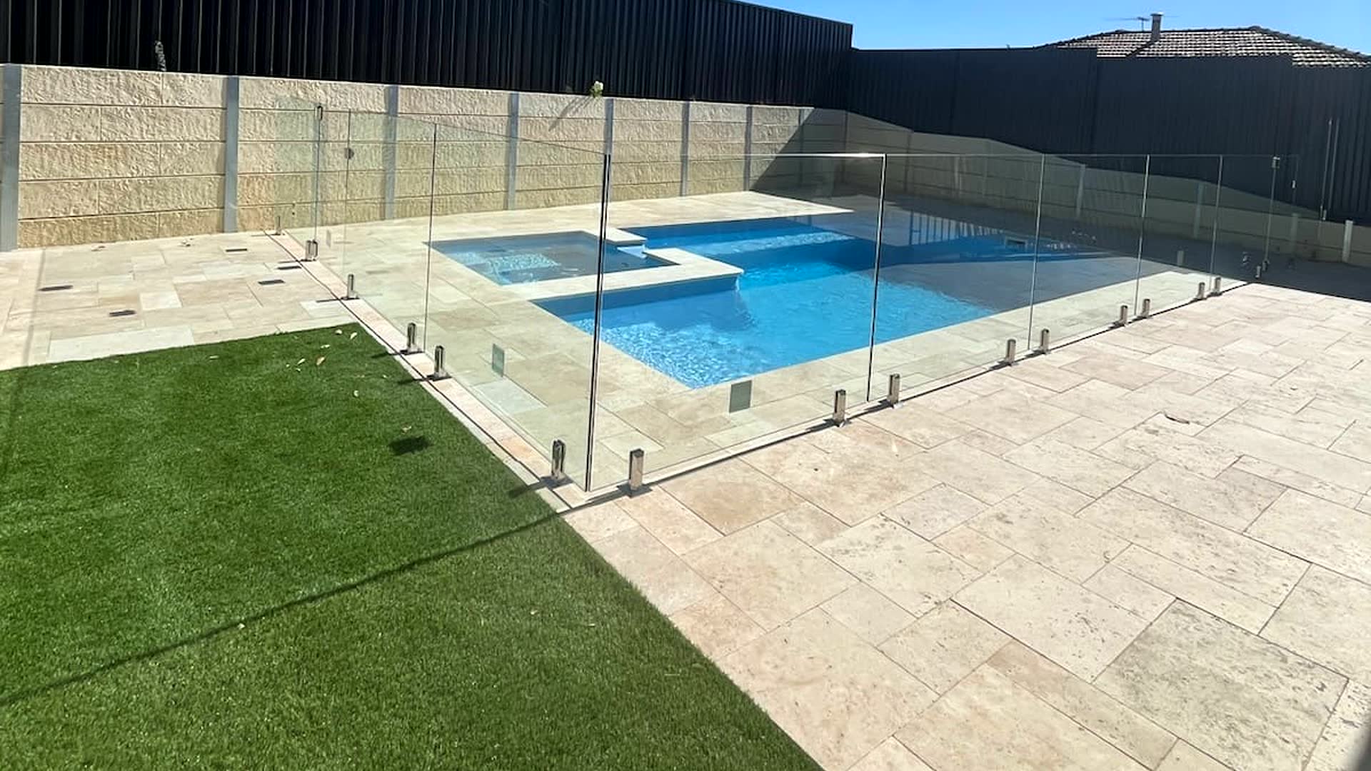 Pool fencing by Click Fencing, Perth