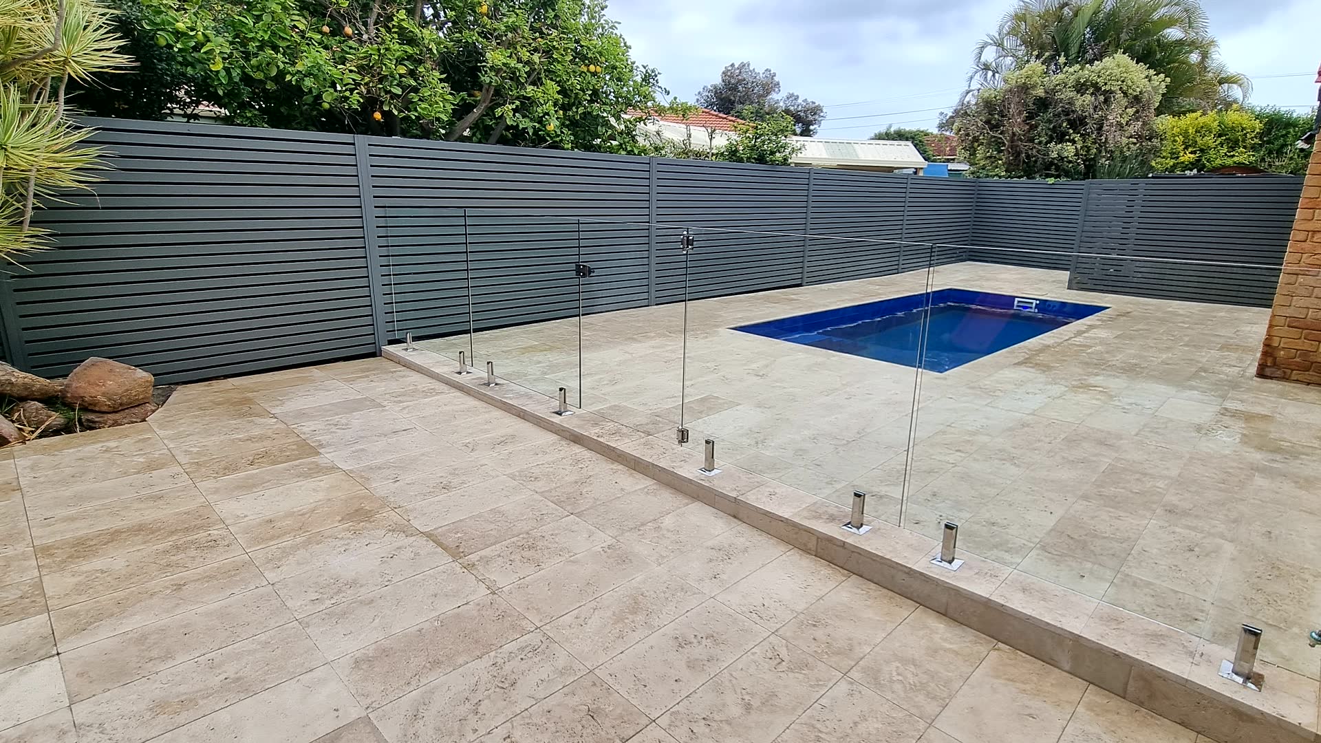 Pool fencing by Click Fencing, Perth