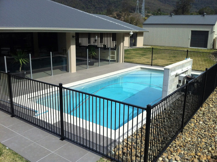 Aluminum Flat Top Pool Fencing