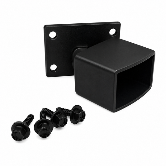 38x25 Aluminium Fence Bracket Adjustable inc Screws