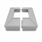 50x50 Raised Base Cover 2 Piece