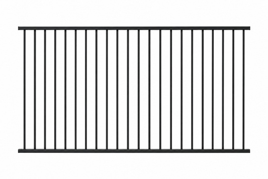 3000x1200 Aluminium Flat Top Pool Fence Panel