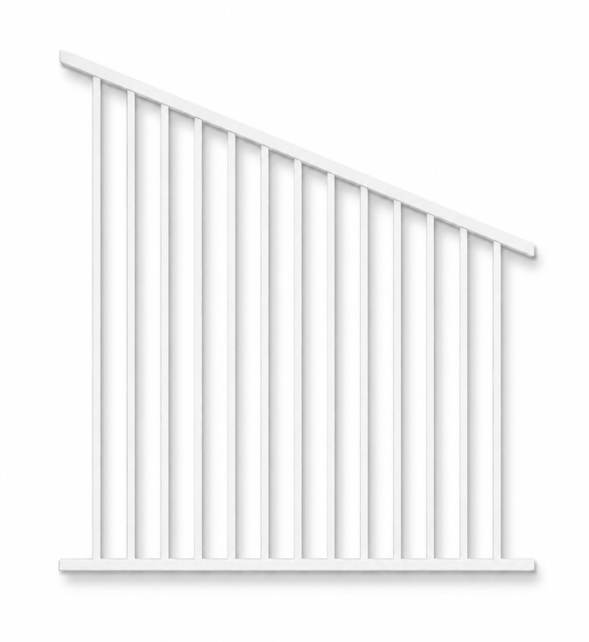 970x1200 Aluminium Flat Top Pool Fence Gate