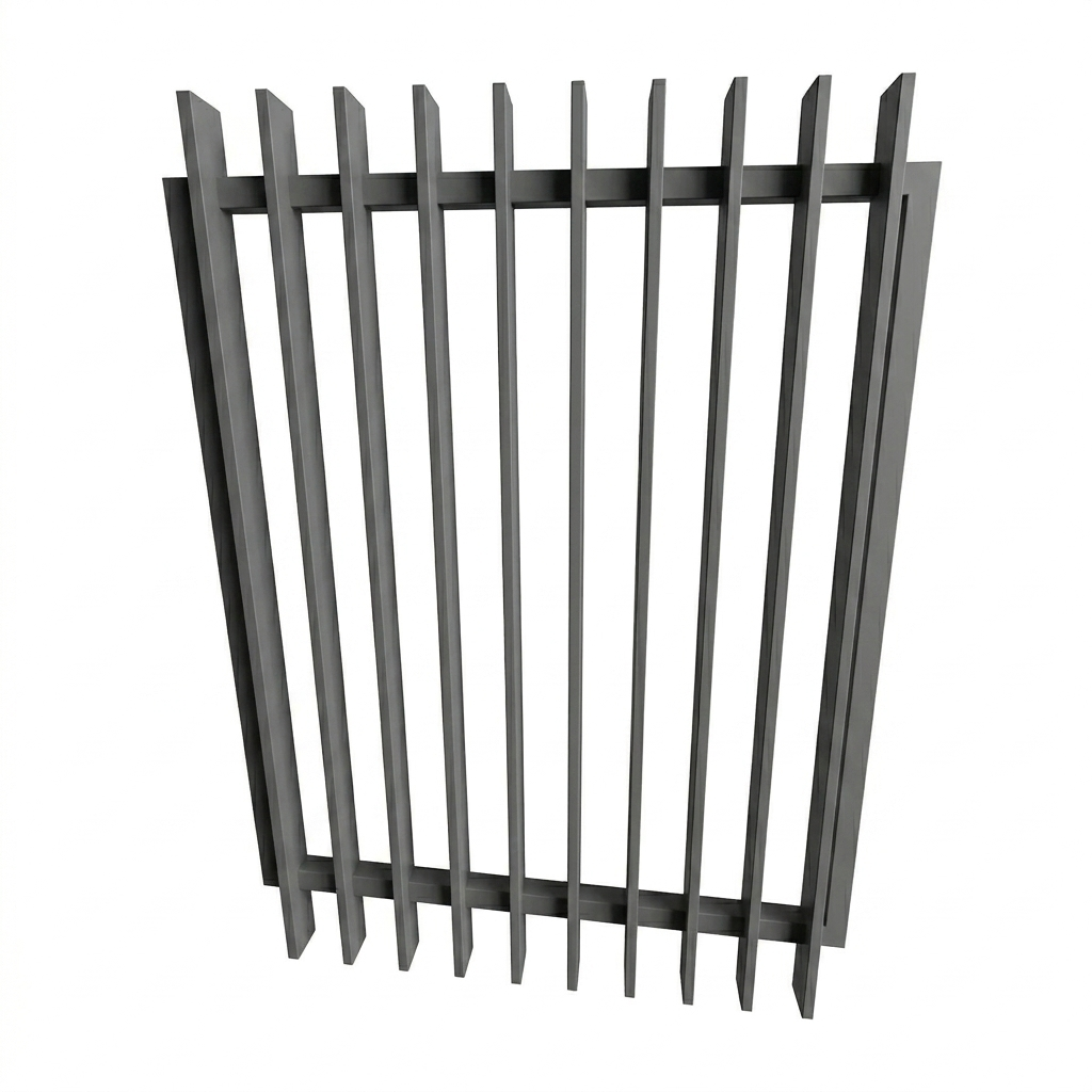 AL BLADE FENCE GATE 920x1800H W/CAP