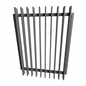 Monument aluminium blade pool fence gate, 1500mm high with cap - Click Fencing Perth