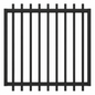 Aluminium Blade Fence Gate 920W x 1200H (W/Cap)