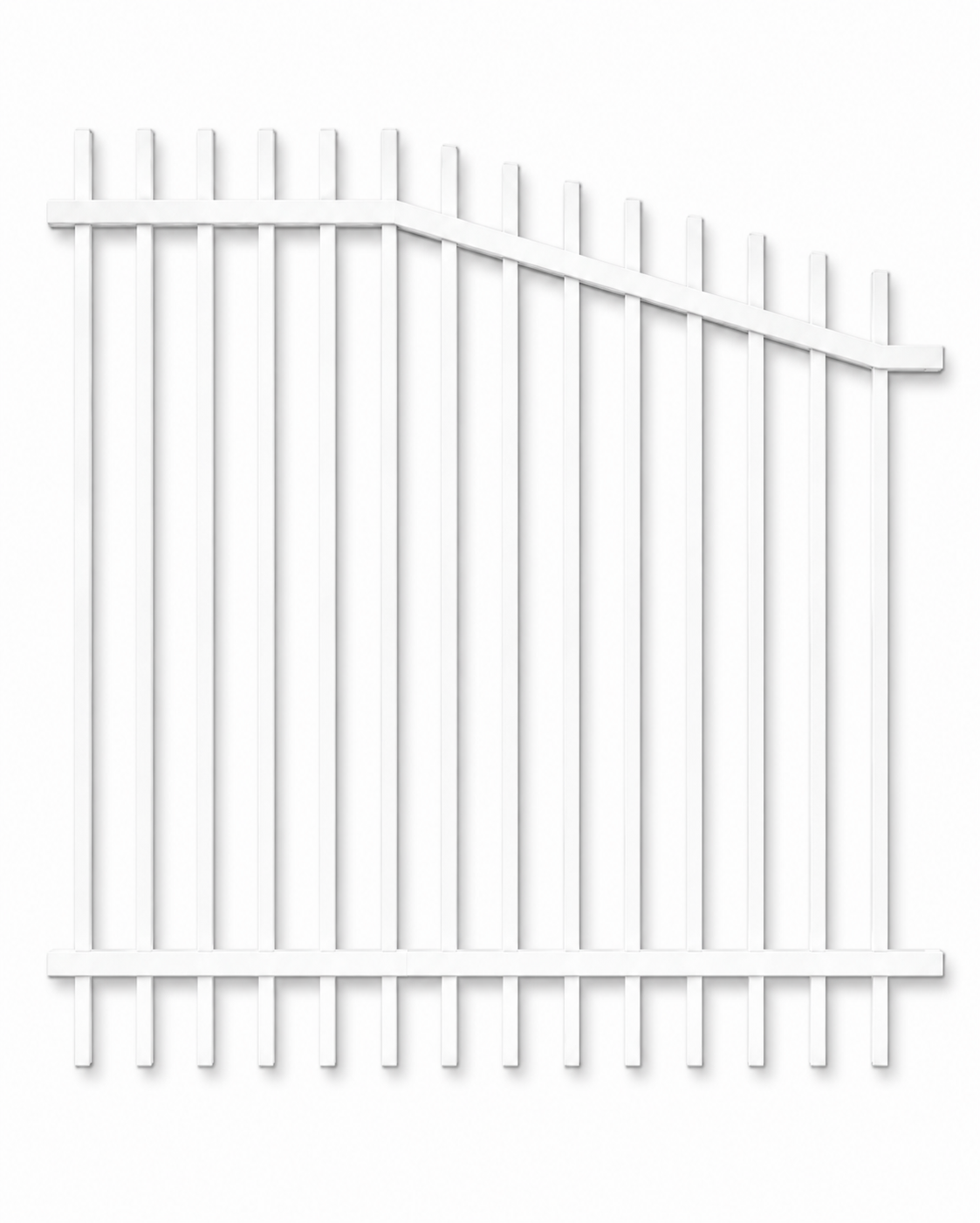 Blade Pool Fence Rake Panel 1252W — Left High