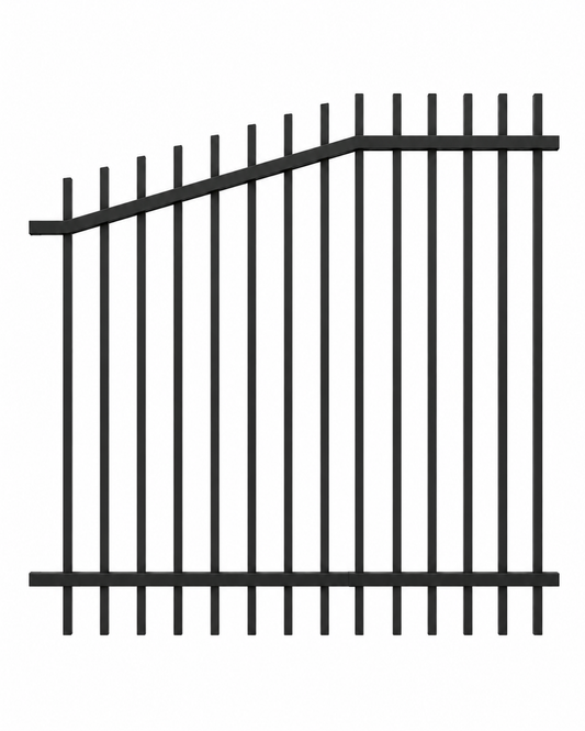 Blade Pool Fence Rake Panel 1252W — Right High