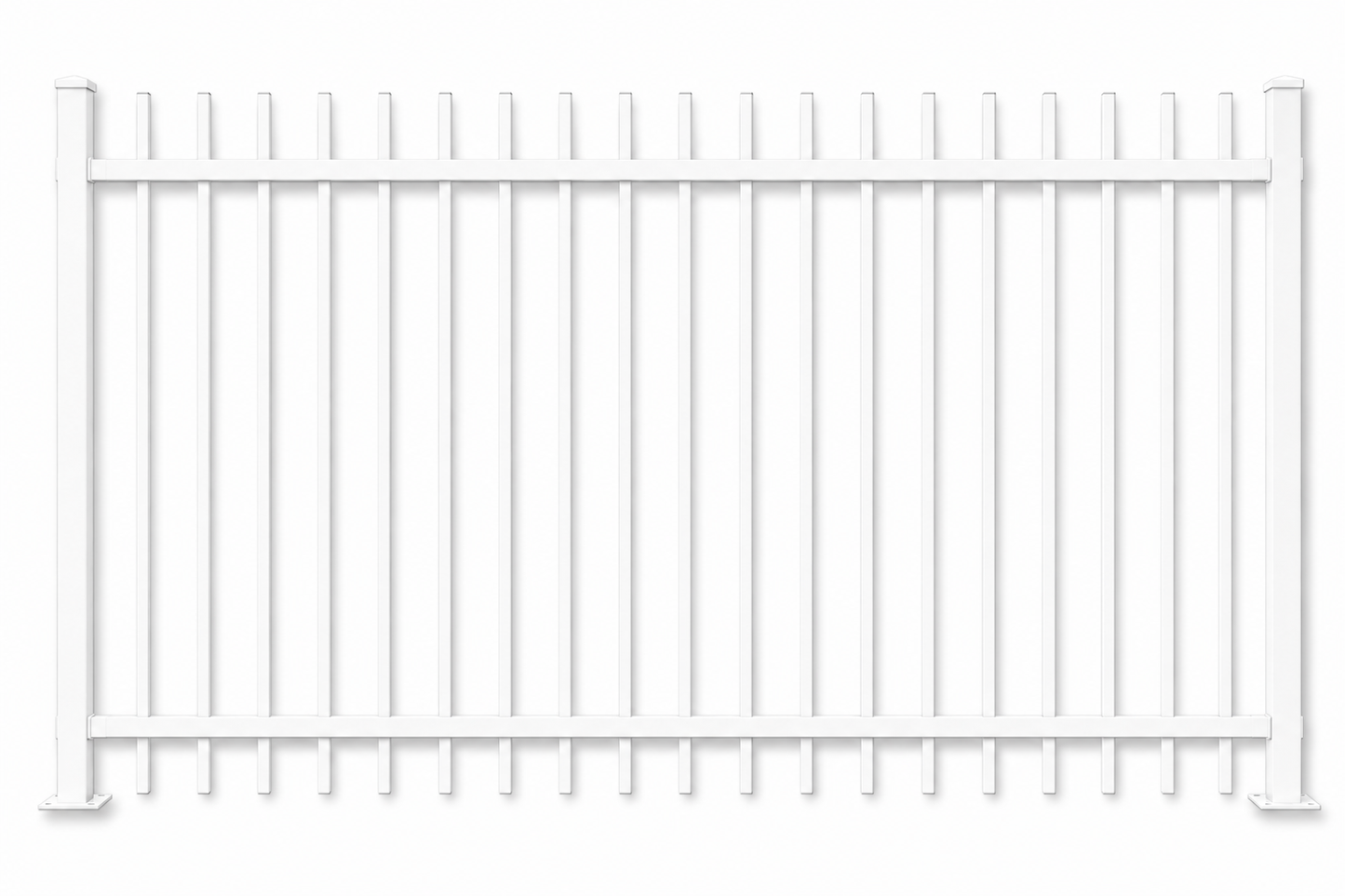 Blade Pool Fence Panel 1200H x 2400W (Inc. Caps)