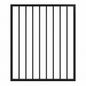 Aluminium flat top pool fence gate, 970x1200mm - Click Fencing Perth