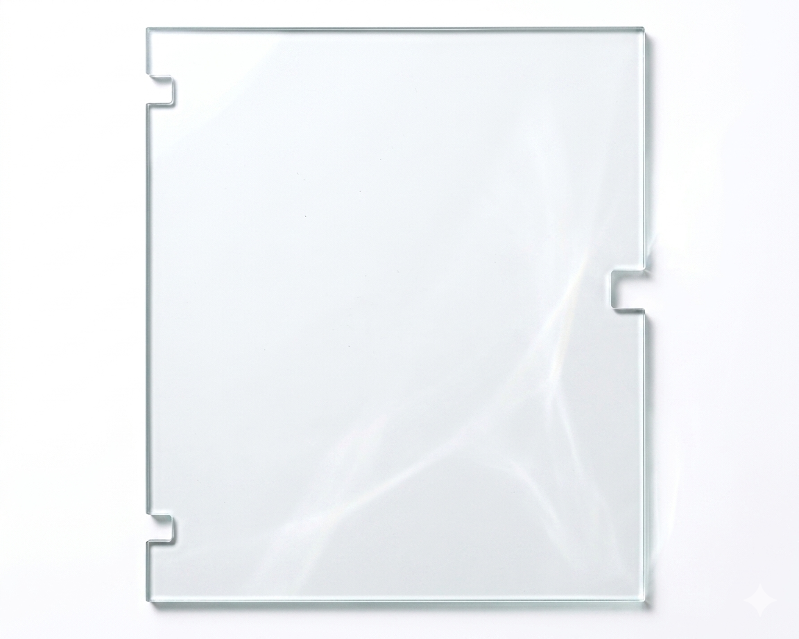 Enduroshield Coated Toughened Frameless Glass Pool Fence Gate 12mm (T) x 1200mm (H)