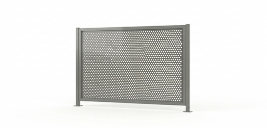 Perforated Pool Panel 2 Metre Kit - Monument (DIY Flat Pack)