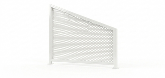 Perforated Pool Rake Panel 1185x3000 - White
