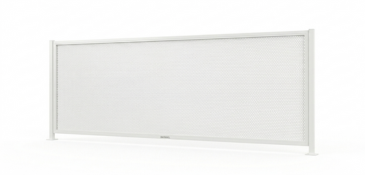 Perforated Pool Panel 3 Metre Kit - White (DIY Flat Pack)