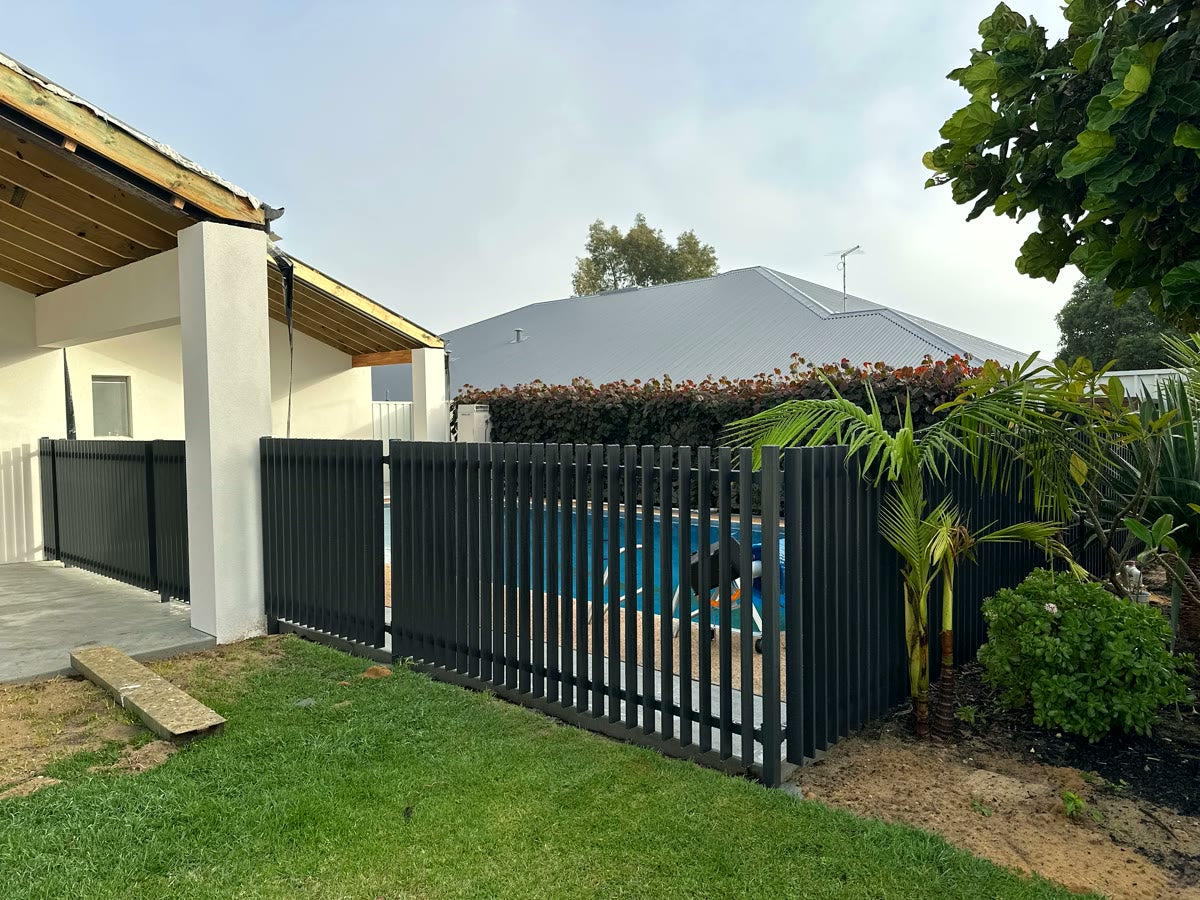 Blade fencing we have installed — Click Fencing