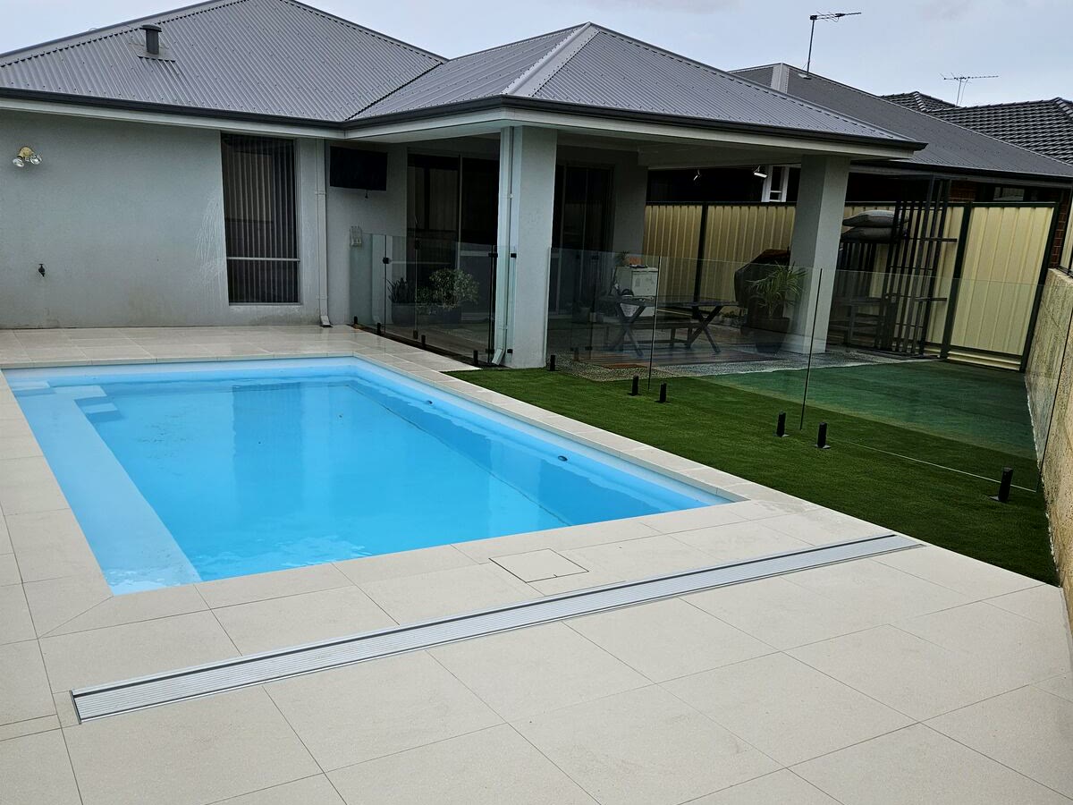 Frameless glass we have installed — Click Fencing