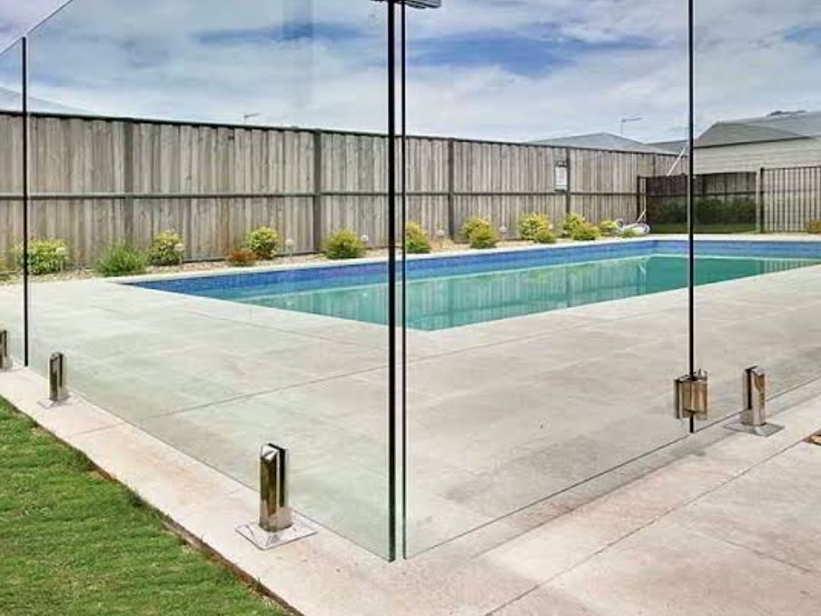 Frameless glass we have installed — Click Fencing