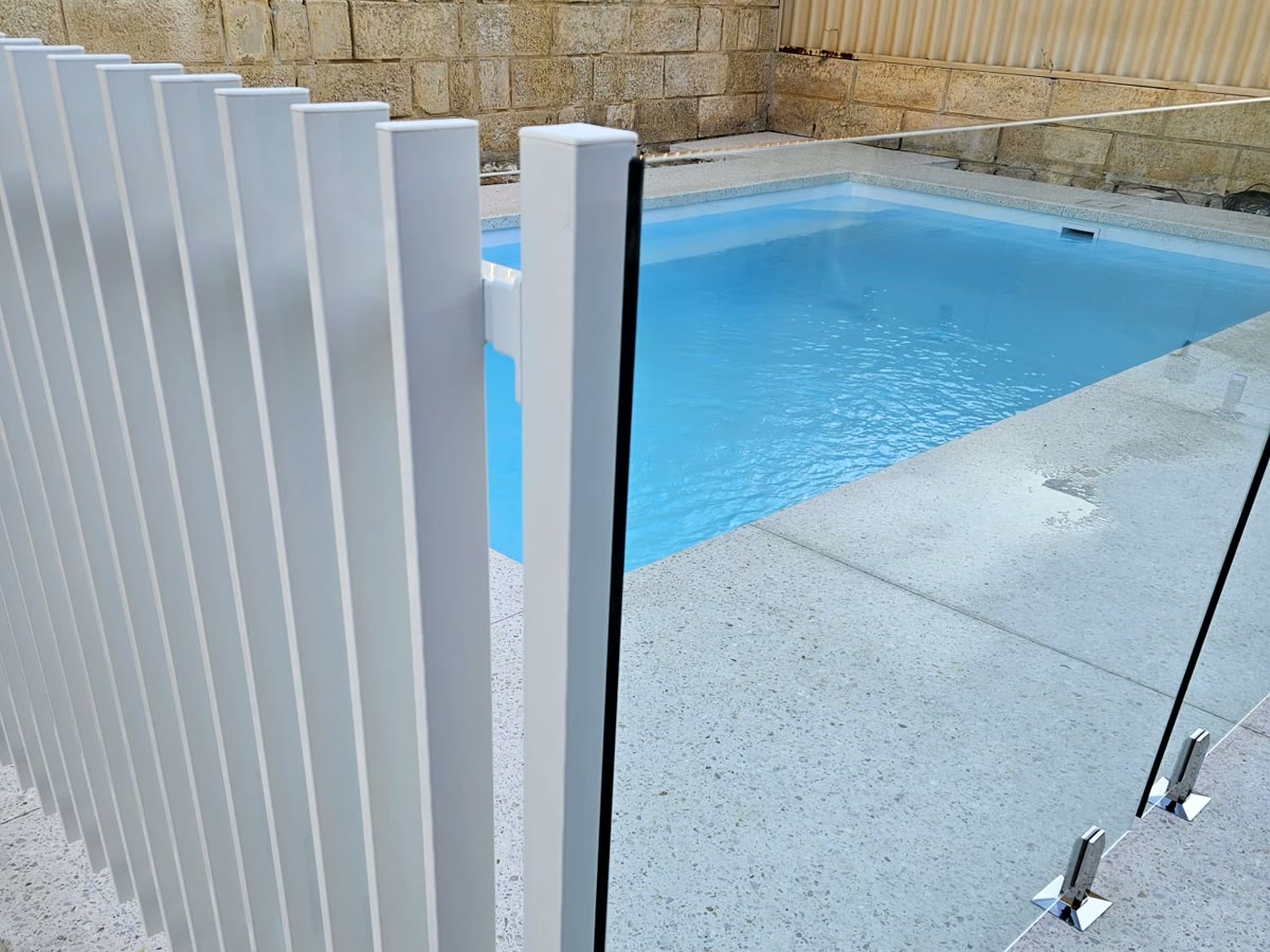 Frameless glass we have installed — Click Fencing
