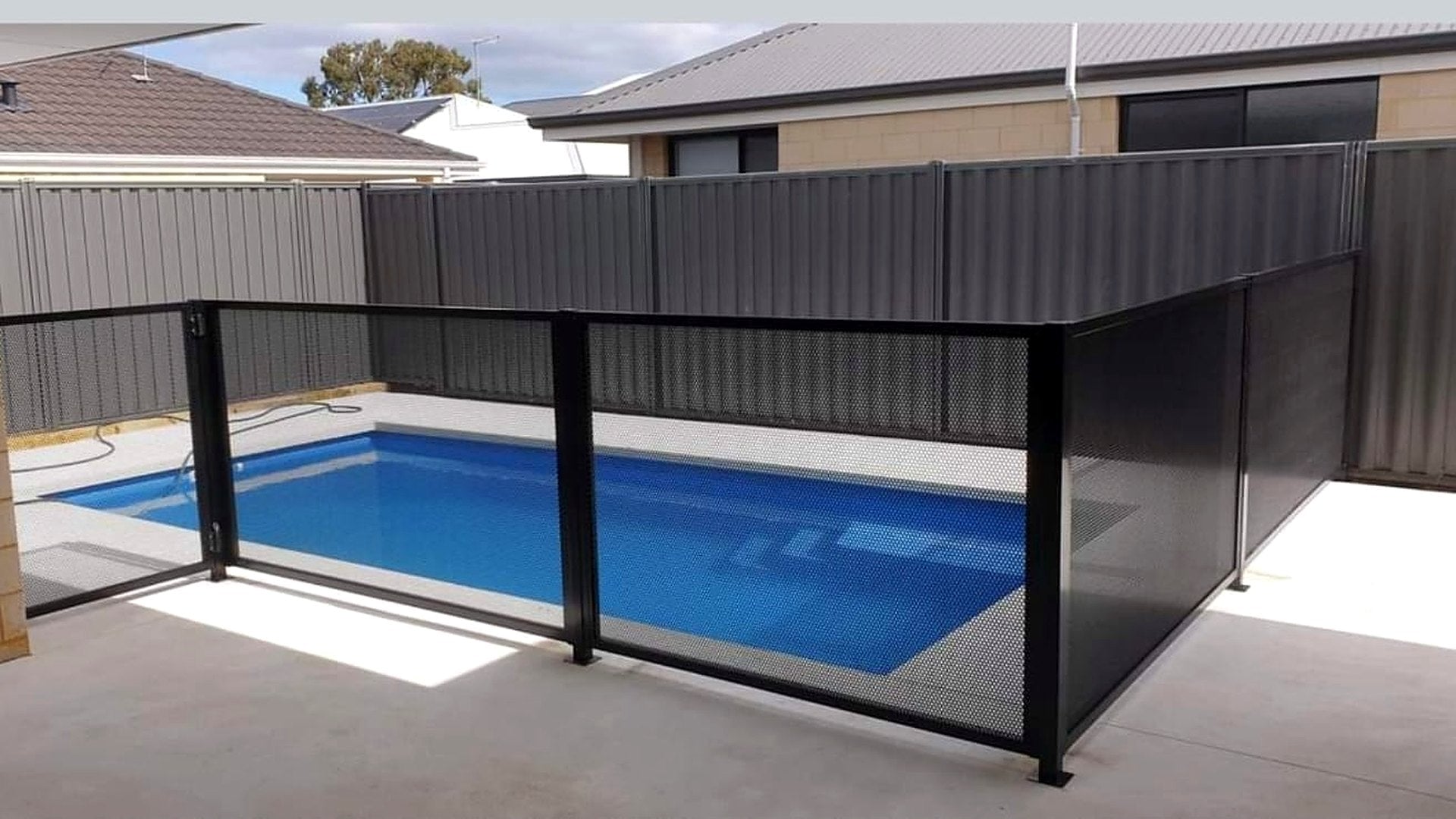 Pool fencing by Click Fencing, Perth