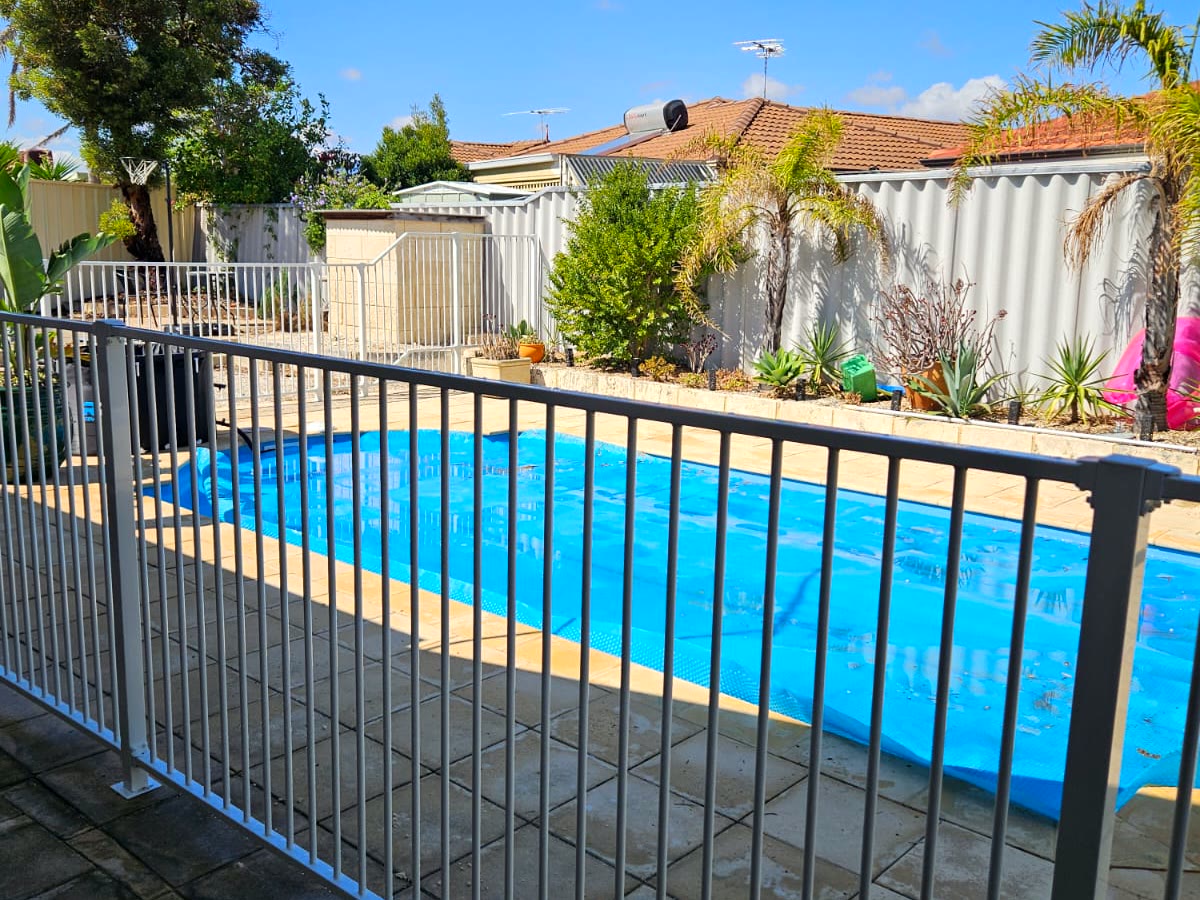 Flat Top pool fencing, Perth